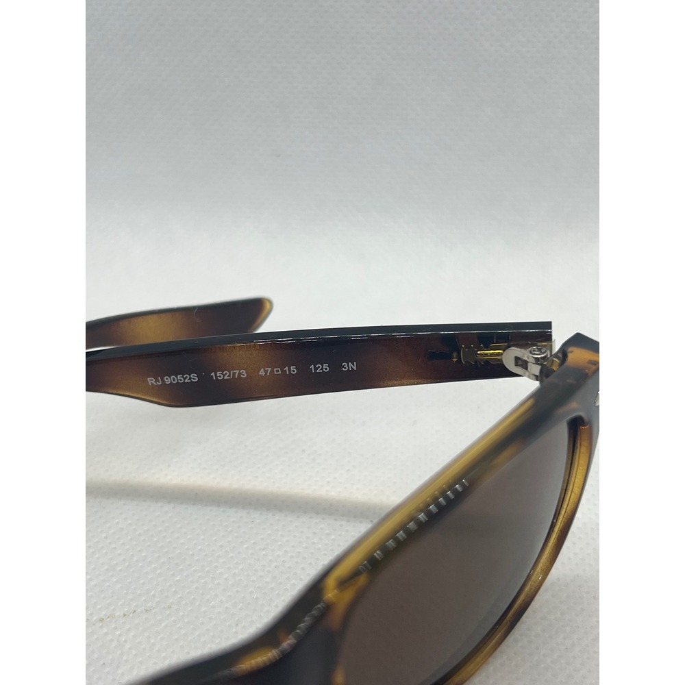 Ray Ban RJ9052S Sunglasses Tortoise Shell Brown Lens - Picture 3 of 5